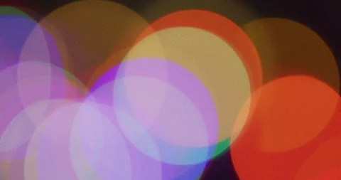 Out of Focus Lights Stock Footage 203854695