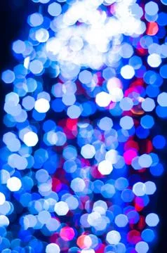 Out of focus lights Stock Photos