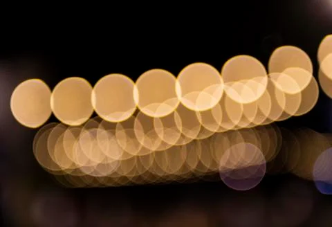 Out of focus Lights Foto stock
