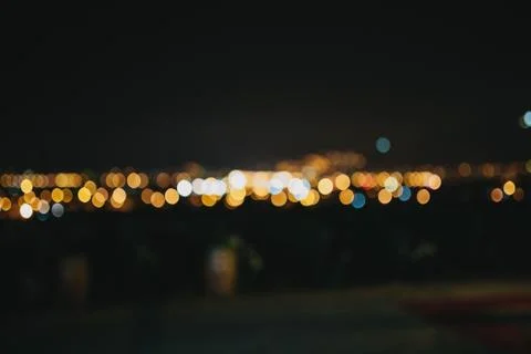 Out of focus lights Stock Photos