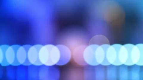 Out of focus multicolored blurred lights  Stock Footage 200172680