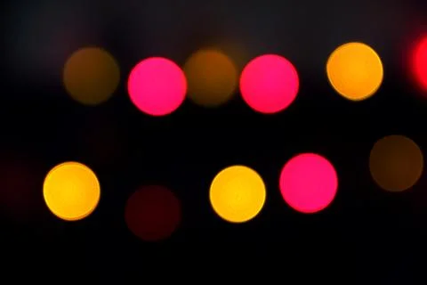Out of focus multicolored lights background Stock Photos