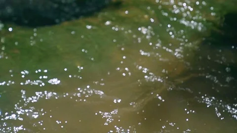 Out of focus points of light with beautiful bokeh background with light Slowmo Stock Footage 92515275