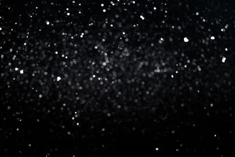 Out of focus snowfall for use as a texture overlay layer in your project. Snow Stock Photos