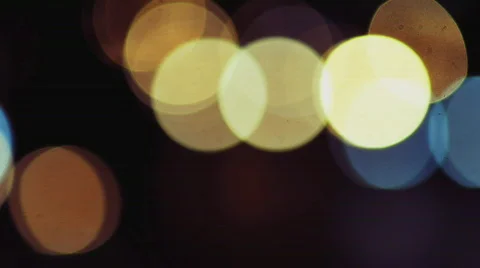 Out of focus time lapse of intersection 스톡 동영상 109356