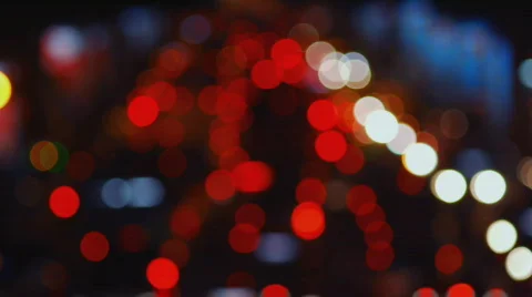 Out of focus time lapse of traffic 2 스톡 동영상 85432