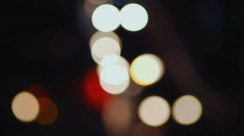 Out of focus time lapse of traffic 1 스톡 동영상 85436