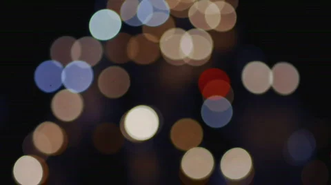 Out of focus time lapse of traffic 3 스톡 동영상 85440