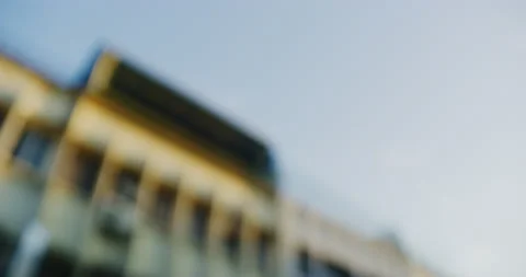 Out of Focus Traditional Architecture in Kuala Lumpur, Malaysia Stock Footage 147453344