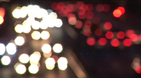 Out of Focus Traffic 2 스톡 동영상 304901