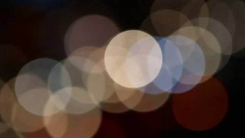 Out of focus traffic Stock Footage 85288214