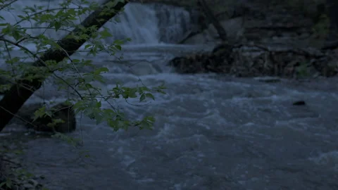 Out of focus waterfall Video stock 158239914