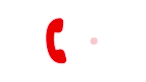 A out going call icon animation on the background.icon concept 4k video. Stock Footage 303553565