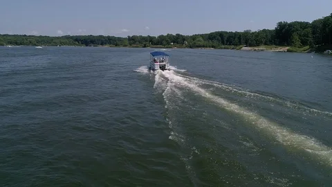 Out on the Lake Video stock 97050312