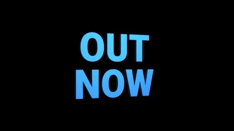 Out now 3D text looped animation word on super discount offer Stock Footage 313665074