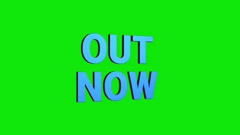 Out now 3D text looped animation word on super discount offer Stock Footage 313665105