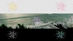 In Out Particle Logo Stock After Effects