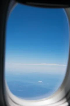 Out of the plane window 库存照片