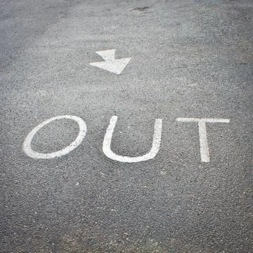 Out sign Stock Photos