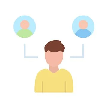 Out Source icon vector image. Stock Illustration