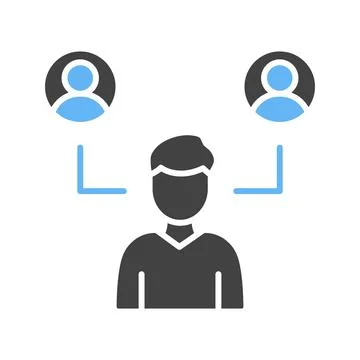 Out Source icon vector image. Stock Illustration