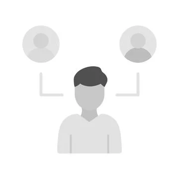 Out Source icon vector image. Stock Illustration