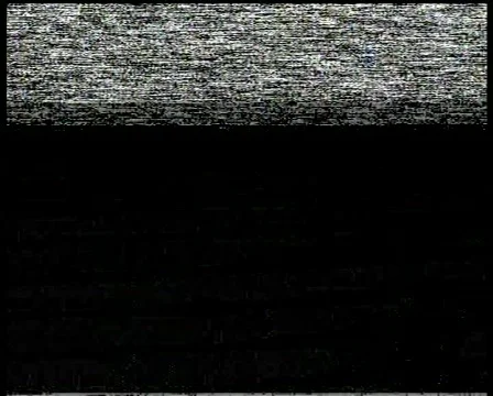  Out of tune. Television Static. 库存影片 399774