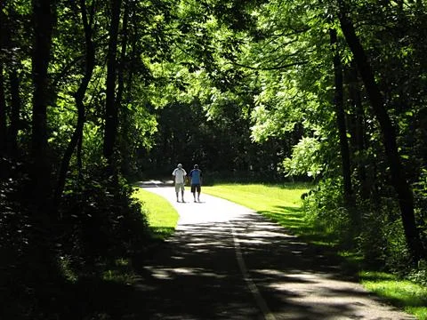 Out For A Walk Stock Photos