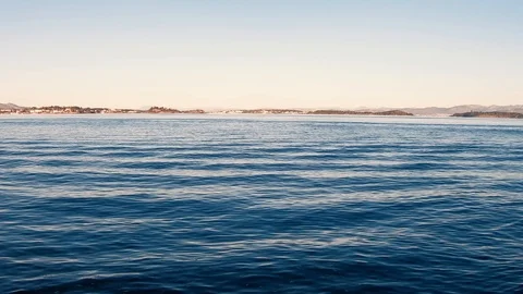 Out in the water Stock Footage 125695777