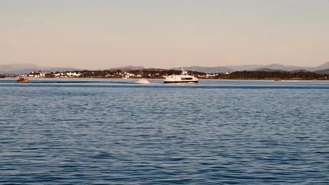 Out in the water Stock Footage 125702041