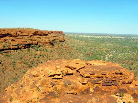 Outback canyon Fotos Stock
