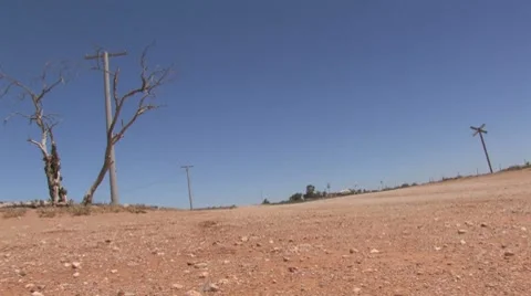 Outback Dirt Road 2 Video stock 7761160