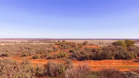 Outback drone Australia Stock Footage 151872531