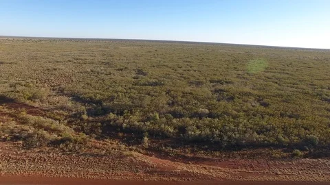 Outback Horizon Stock Footage 90782255