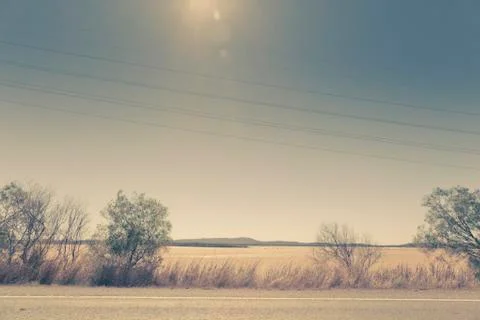Outback landscape Stock Photos