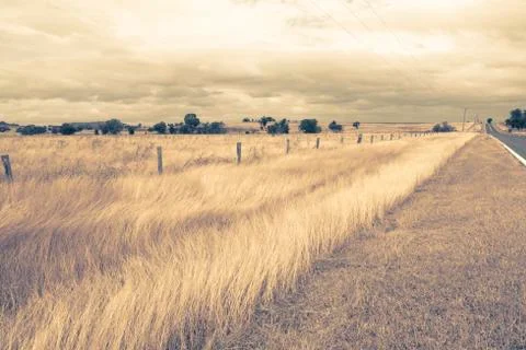 Outback landscape Stock Photos