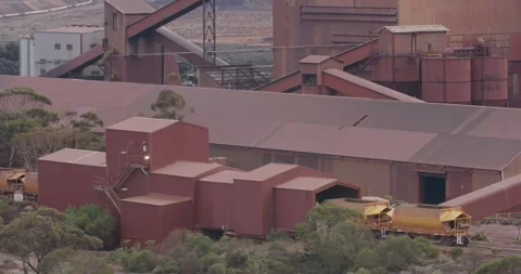 Outback Mining Side Stock Footage 317756689