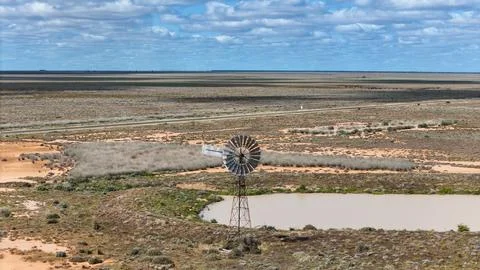 Outback NSW scene Stock Photos