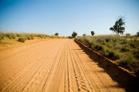 Outback road Stock Photos