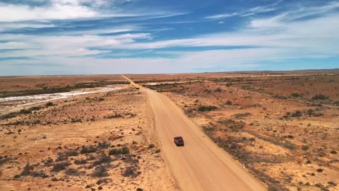 Outback road trip Video stock 310298586