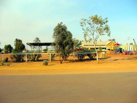 Outback school Foto stock