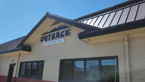 Outback Steakhouse Building Stock Footage 201386266