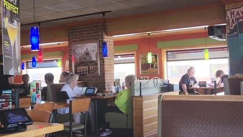Outback Steakhouse Restaurant Stock Footage 201428979