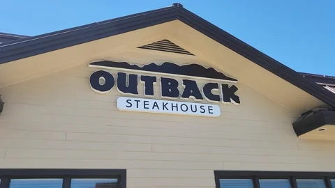Outback Steakhouse Restaurant Stock Footage 201429710