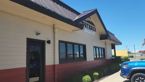 Outback Steakhouse Restaurant Stock Footage 201430082