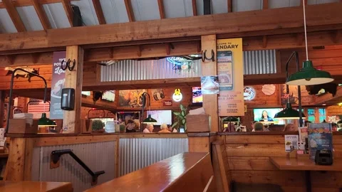 Outback Steakhouse Restaurant Stock Footage 201434469