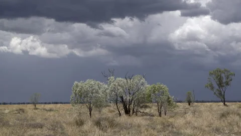 Outback Storm Stock Footage 236430423