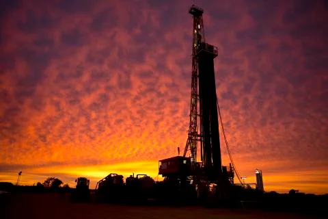 Outback Sunrise Stock Photos