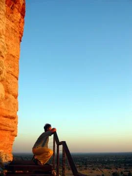 Outback view Foto stock