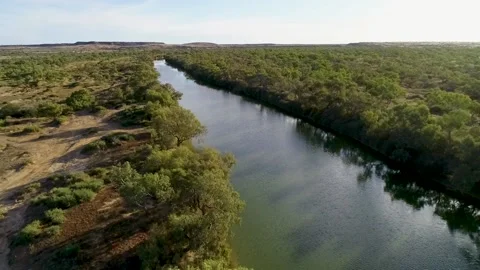 Outbackwaterhole1 Stock Footage 204425633